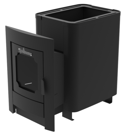 Дровяная банная печь Протопи Парилка 14С дверца со стеклом в Златоусте