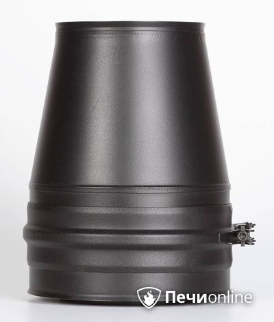 Комплектующие дымохода Schiedel Конус д.150 PM25 (Черный) Permetr в Златоусте
