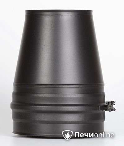 Комплектующие дымохода Schiedel Конус д250 PM25 (Черный) Permetr в Златоусте