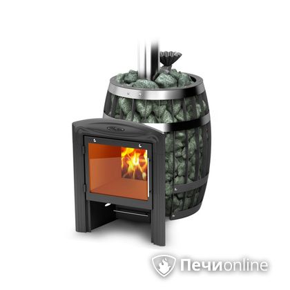 Дровяная банная печь TMF Саяны II Carbon Витра ЗК в Златоусте
