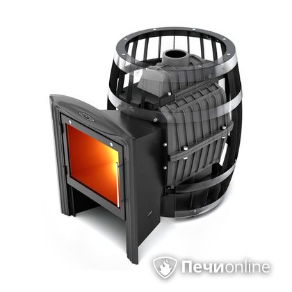 Дровяная печь-каменка TMF Саяны Cast Витра в Златоусте