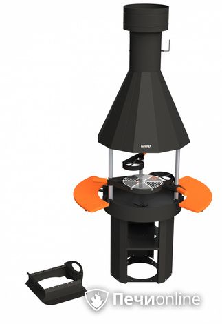 Гриль барбекю GrillD Grill-center 800  (с полками) в Златоусте