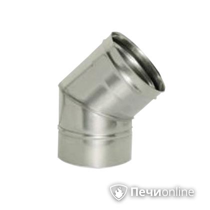 Дымоход Дымок Колено 45° одностенный 0.8 мм ОТНR_45 150 в Златоусте