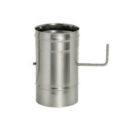  Дымок Задвижка одностенная 0.8 мм ZHR 120 в Златоусте