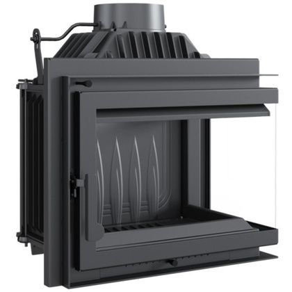 Каминная топка Kratki SIMPLE/M/S/P/BS угловое стекло справа в Златоусте