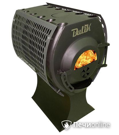 Отопительно-варочные печи Березка BulyK 280 Плюс со стеклом и экранами боковыми в Златоусте