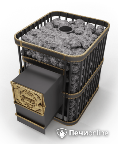 Дровяные печи-каменки Сабантуй Квадро Чугун 16 в Златоусте