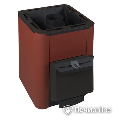 Дровяная банная печь Конвектика Колибри 9У терракота в Златоусте