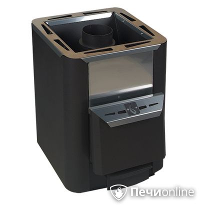 Дровяная банная печь Конвектика Колибри 9У антрацит в Златоусте