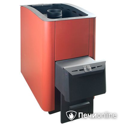 Дровяная банная печь Конвектика 12 терракота в Златоусте