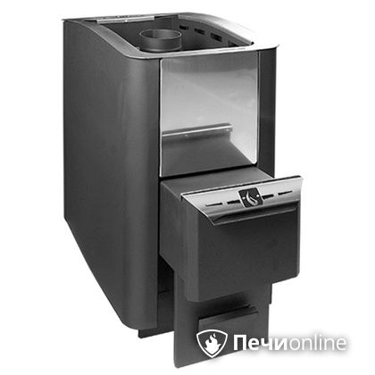 Дровяная банная печь Конвектика 26 антрацит в Златоусте