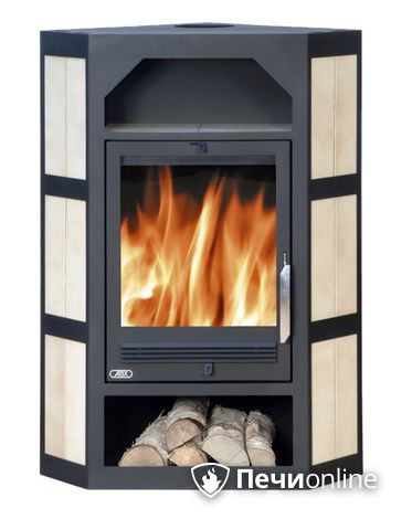 Печь-камин ABX Lahti (угловой), керамика в Златоусте