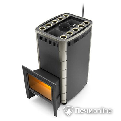 Дровяная банная печь TMF Гекла Inox БСЭ ЗК антрацит НВ в Златоусте