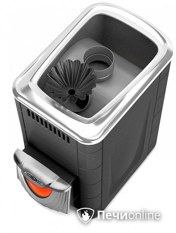 Дровяная банная печь TMF Ангара 2012 Inox ДНС КТК ЗК антрацит в Златоусте