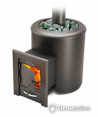 Дровяная банная печь TMF Степанида антрацит в Златоусте