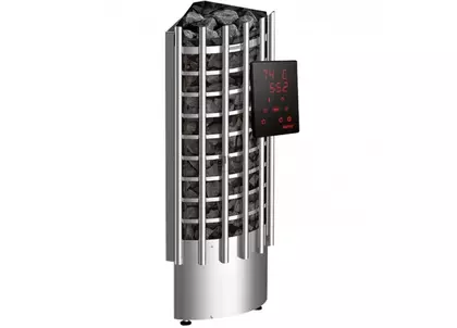 Электрокаменка для сауны Harvia Glow Corner TRC70XE c цифровой панелью управления в Златоусте