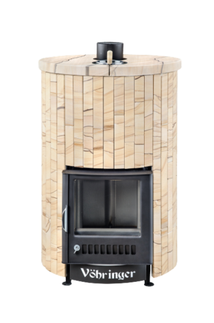 Дровяная банная печь Ферингер Уют-18 ПФ (Пироксенит наборный) в Златоусте