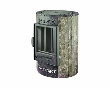 Отопительно-варочная печь Ферингер  Нелжа ПФ (Жадеит наборный) в Златоусте