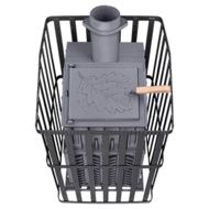 Дровяная банная печь Гефест Гром Ураган 50 (П2)