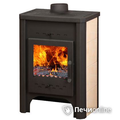 Печь-камин Экокамин Бавария с варочной плитой и т/о 9кВт в Златоусте