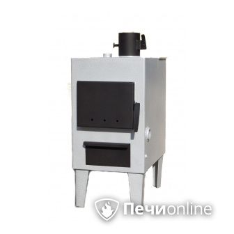 Твердотопливный котел НМК Сибирь 8 ТПЭ ножки и переходник на круглую трубу в комплекте в Златоусте