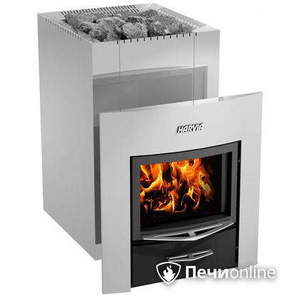 Дровяная банная печь Harvia 22 Duo Steel (Wk220) в Златоусте