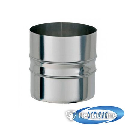 Дымоход УМК Адаптер котла D80 1.0мм нержавейка h=120мм в Златоусте