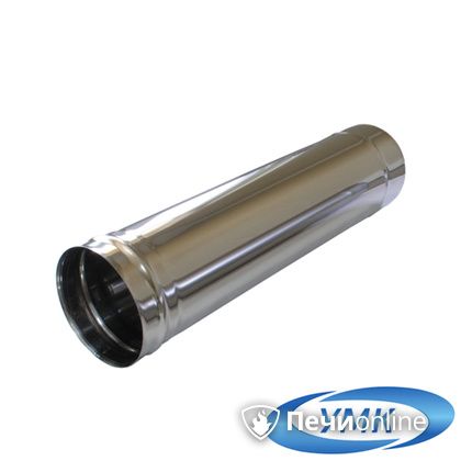 Дымоход УМК Труба D120 L=0,25 м 1,0 мм. нержавейка  УМК в Златоусте