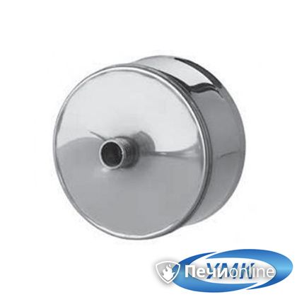  УМК Заглушка с конденсатоотводом D180 0.5 мм нержавейка внутренняя в Златоусте