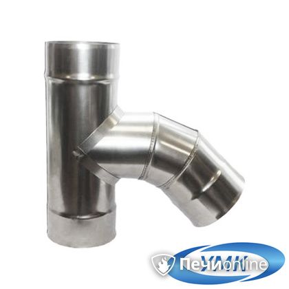 Дымоход УМК Тройник 135° D180 1.0мм нержавейка в Златоусте