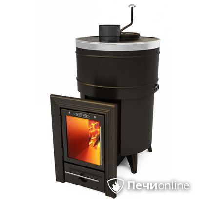 Дровяная банная печь TMF Скоропарка 2012 Inox Люмина черная бронза в Златоусте