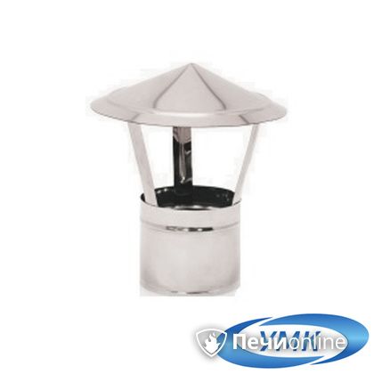 Дымоход УМК Зонт D115 0.5 мм. нержавейка в Златоусте