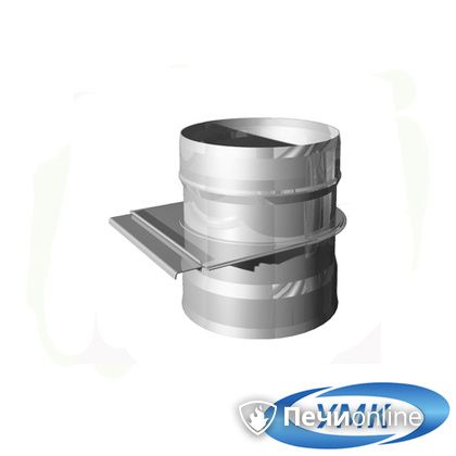  УМК Шибер-задвижка D200 1.0 мм нержавейка в Златоусте