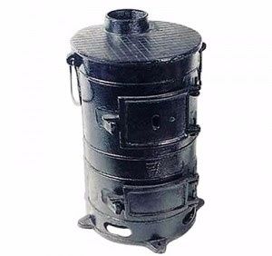 Печь-буржуйка Буржуйка ПОВ-57 армейская чугунная в Златоусте