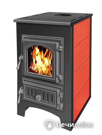 Печь-камин Везувий ПК-01 (270) красный в Златоусте