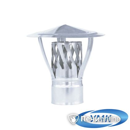 Дымоход УМК Зонт с искрогасителем D120 0.5 мм. нержавейка в Златоусте