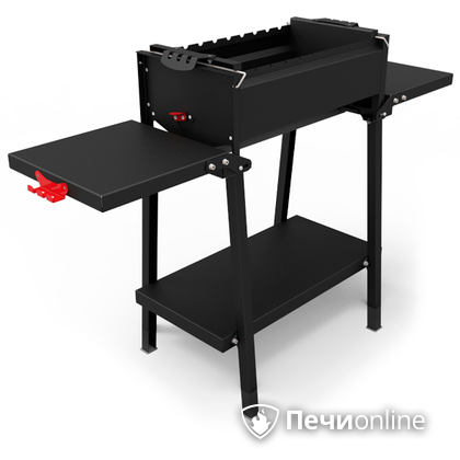 Мангал Grillver Крафтикс Блэк на подставке в Златоусте