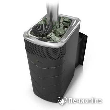 Дровяная банная печь TMF Гейзер XXL 2017 Inox Витра закрытая каменка антрацит в Златоусте