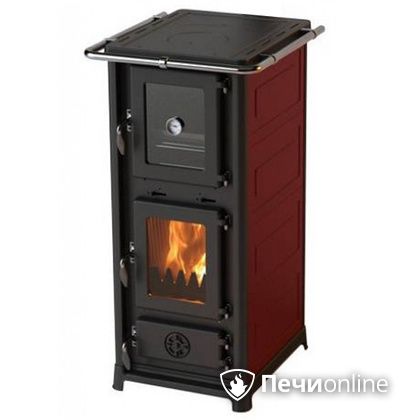 Отопительно-варочная печь MBS Olympia Red с духовым шкафом в Златоусте