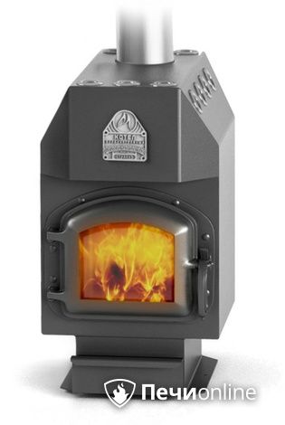 Печь буржуйка TMF Студент с чугунной дверцей угольный "Профессор Бутаков" в Златоусте